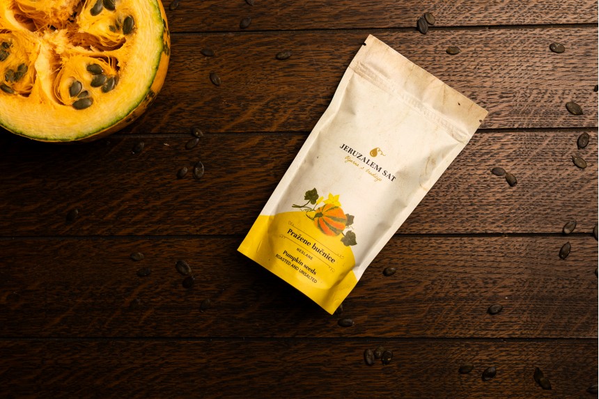 Pražena bučna semena, neslana 300g