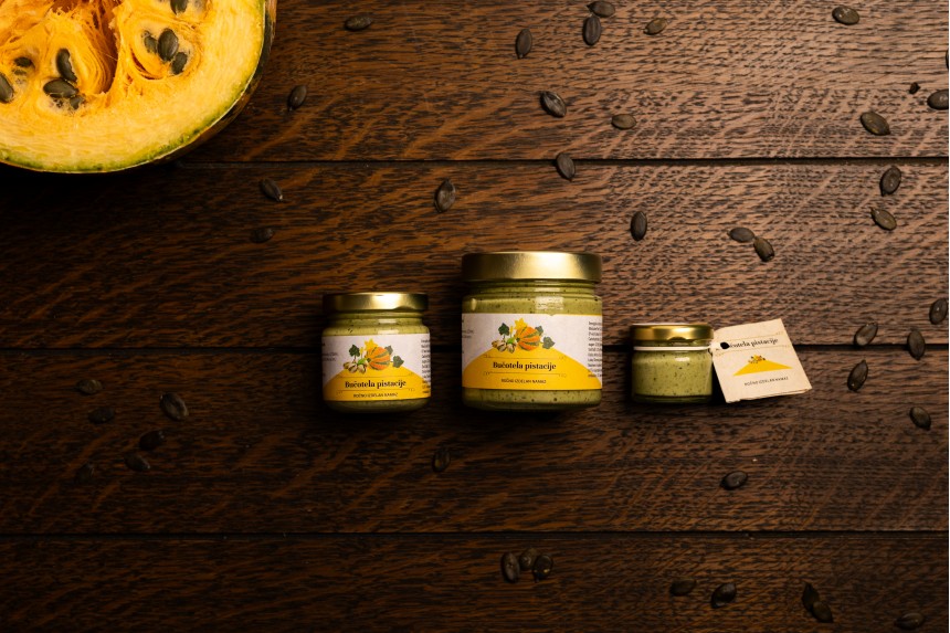 Bučotela s pistacijo 200g
