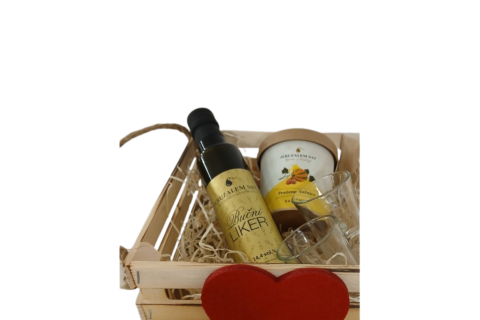 Darilni paket "Jeruzalemski poljub" 0,25l