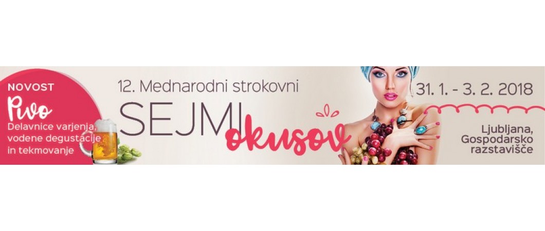 Obiščite nas na sejmu v Ljubljani