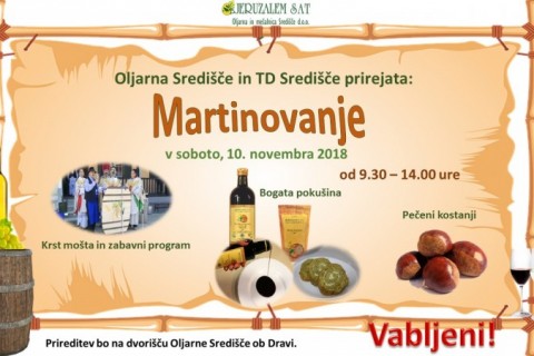 Martinova sobota v Oljarni Središče ob Dravi